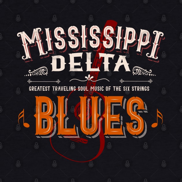 Mississippi delta blues guitar vintage retro music by SpaceWiz95